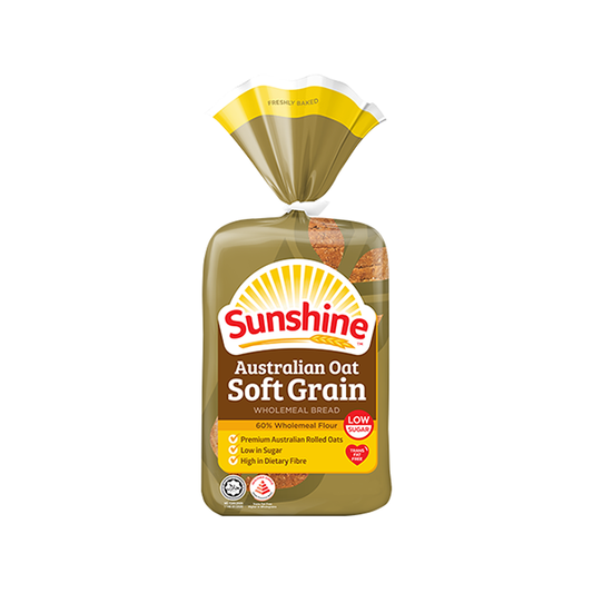 Sunshine Australian Oat Soft Grain Wholemeal Bread 400g