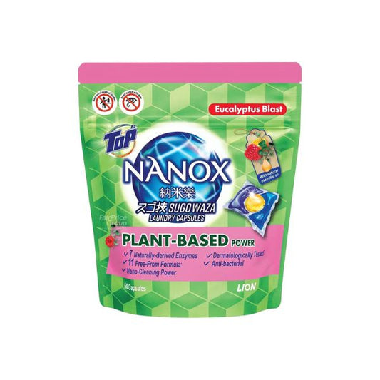 Top Nanox Plant Based Laundry Capsules 50s