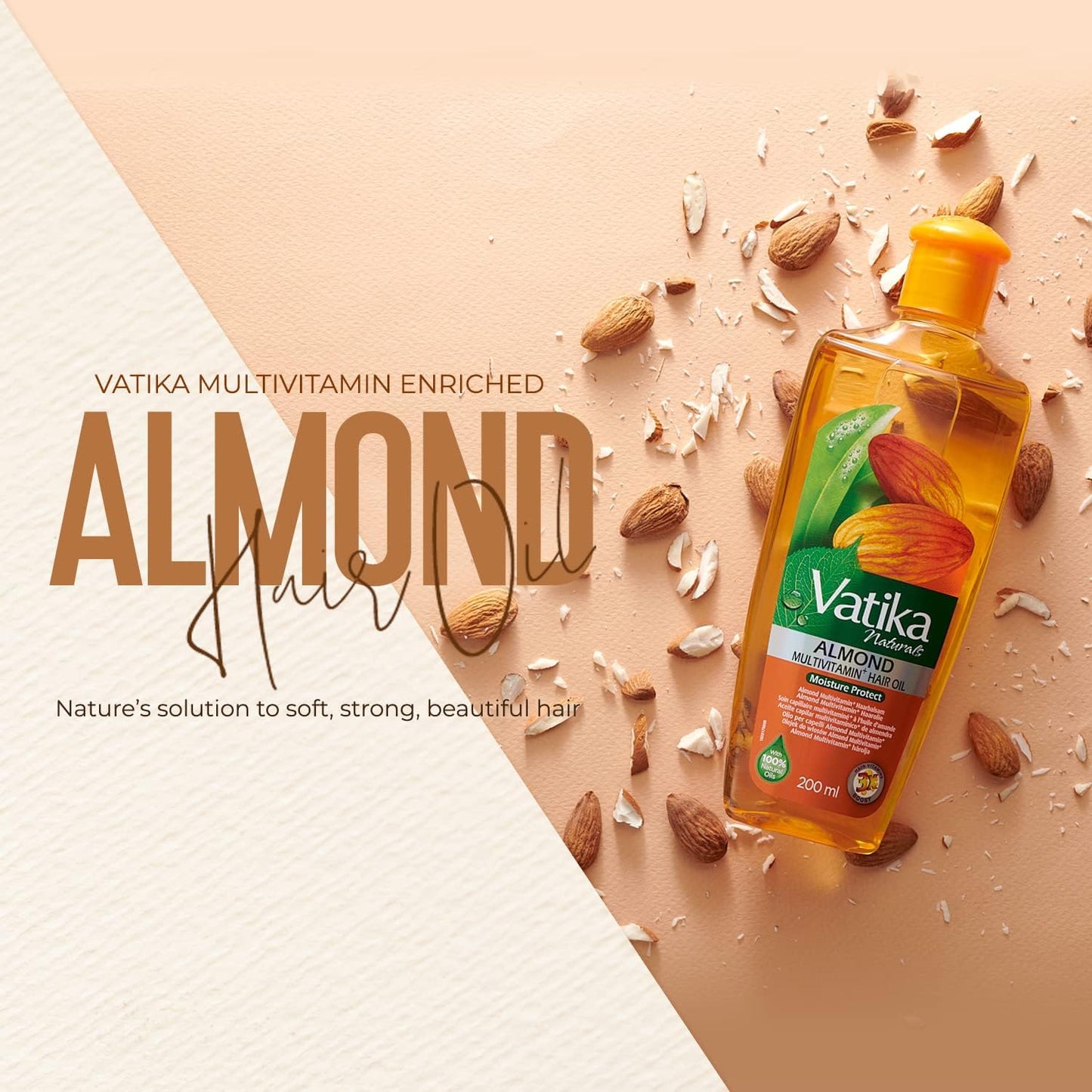 Dabur Vatika Almond Hair Oil 200ml