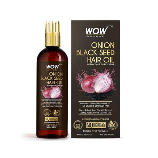 WOW Skin Science Onion Black Seed Hair Oil 200ml