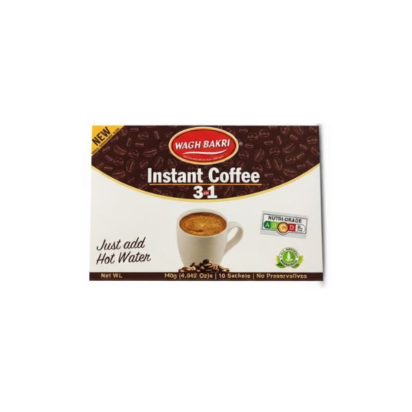 Wagh Bakri Instant Coffee 3 in 1 140g