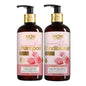 Wow Skin Science Damaged Hair Repair Combo: Himalayan Rose Shampoo 300ml + Conditioner 300ml