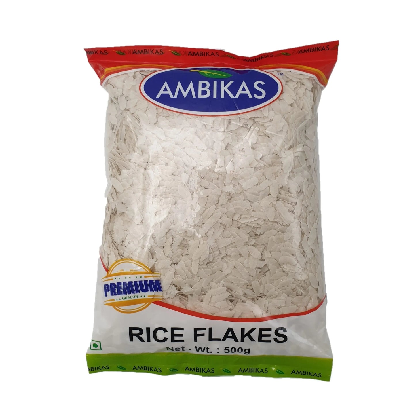 Ambikas Medium Rice Flakes (Poha/Aval) 500g
