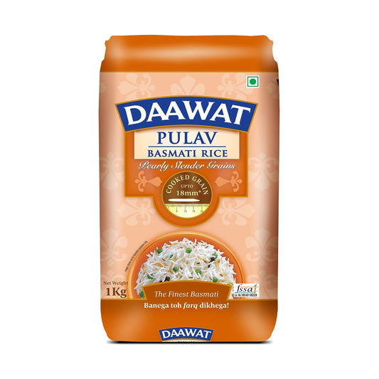 Daawat Pulav Basmati Rice 1kg