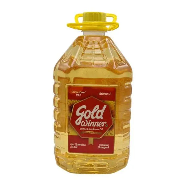 Gold Winner Refined Sunflower Oil 5L
