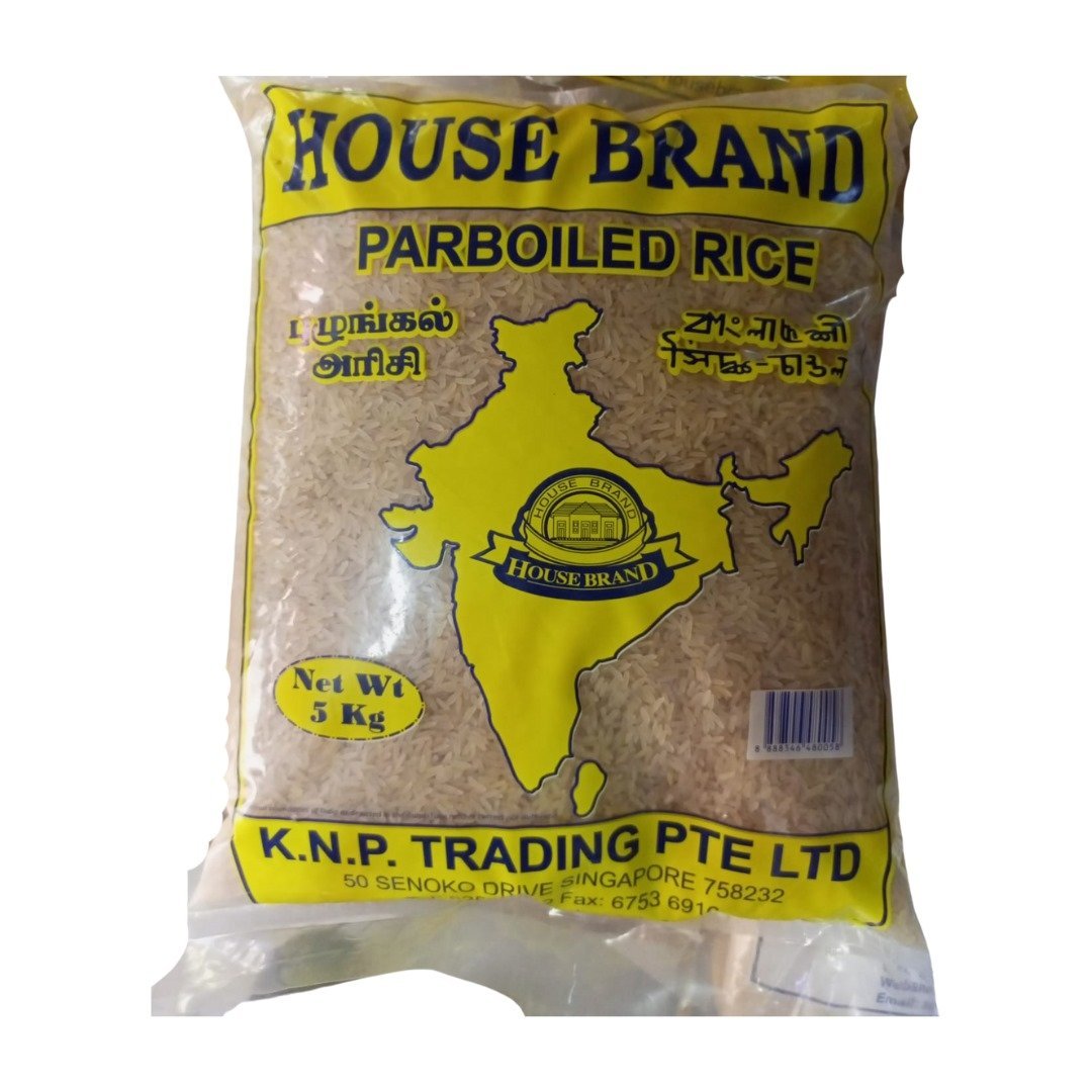 House Brand Parboiled Rice 5kg