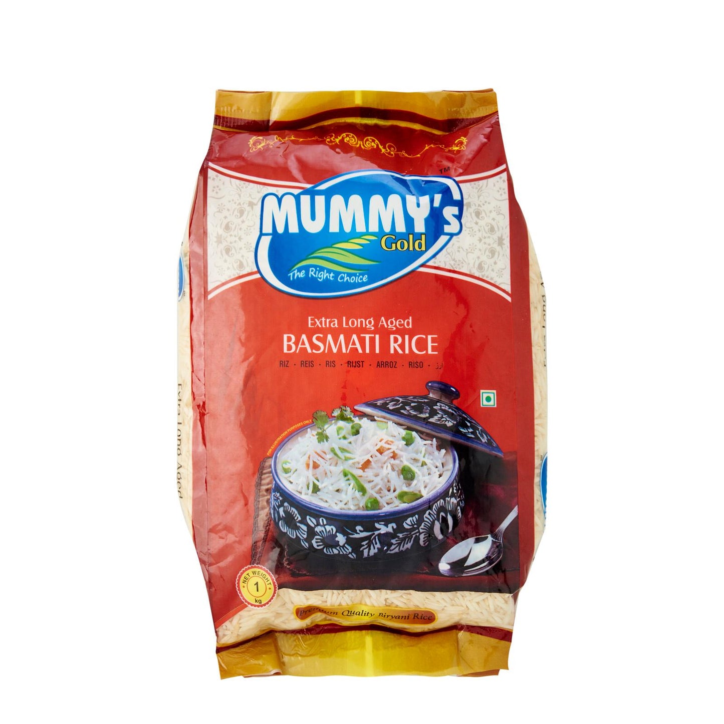Mummy’s Gold Basmati Rice 1kg