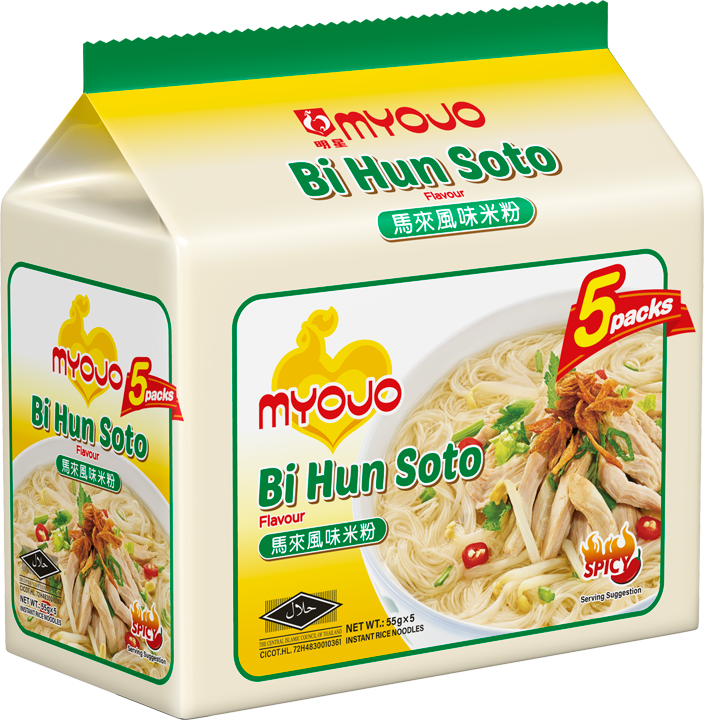 Myojo Bi Hun Soto (Halal) 5 x 55g