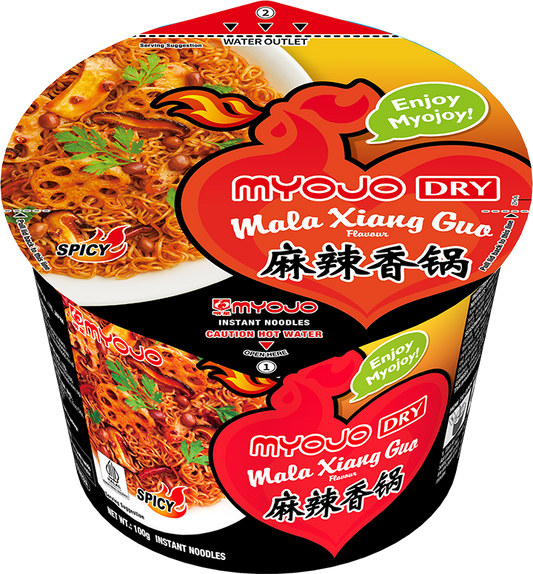 Myojo Dry Bowl Mala Xiang Guo Noodles (Halal) 100g