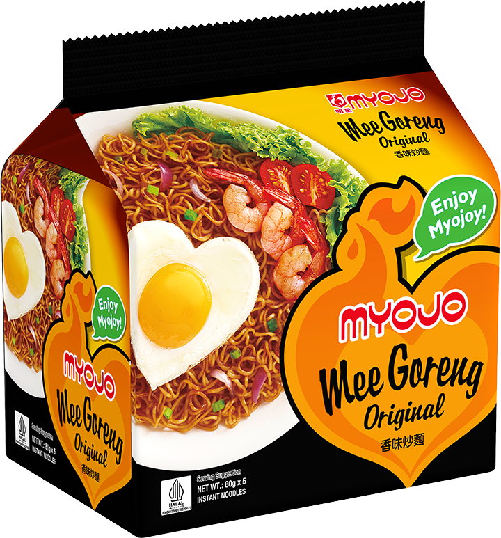 Myojo Dry Instant Noodles Mee Goreng (Halal) 5 x 80g