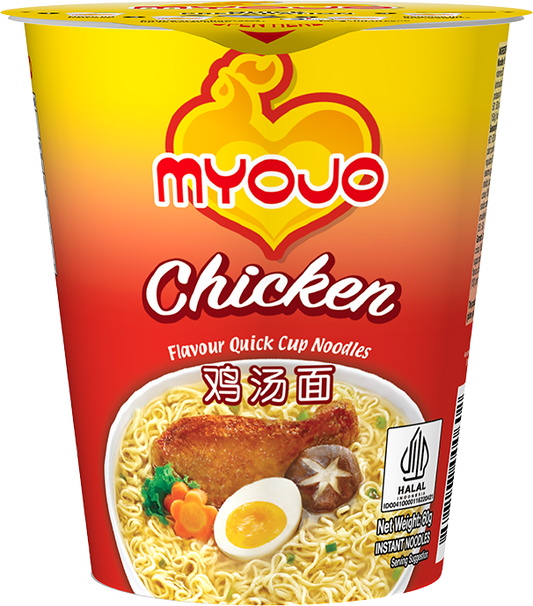 Myojo Quick Cup Chicken Noodles (Halal) 60g