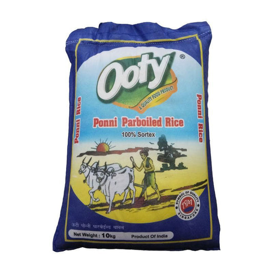 Ooty Parboiled Ponni Rice 10kg