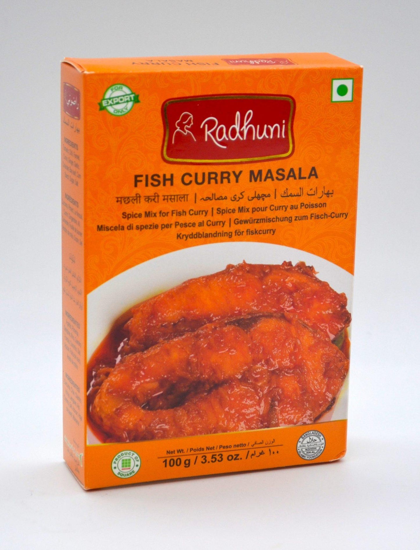 Radhuni Fish Curry Masala 100g