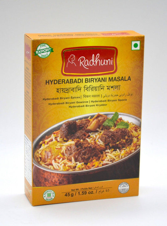 Radhuni Hyderabadi Biryani Masala 45g