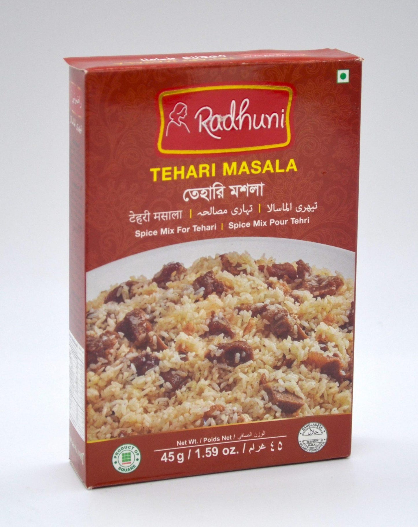 Radhuni Tehari Masala 45g