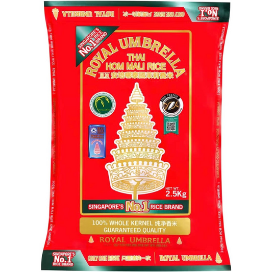 Royal Umbrella Thai Home Mali Rice 2.5kg
