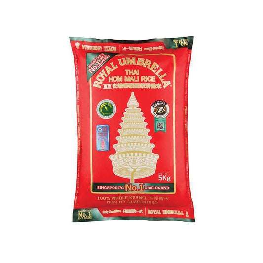 Royal Umbrella Thai Hom Mali Rice 5kg