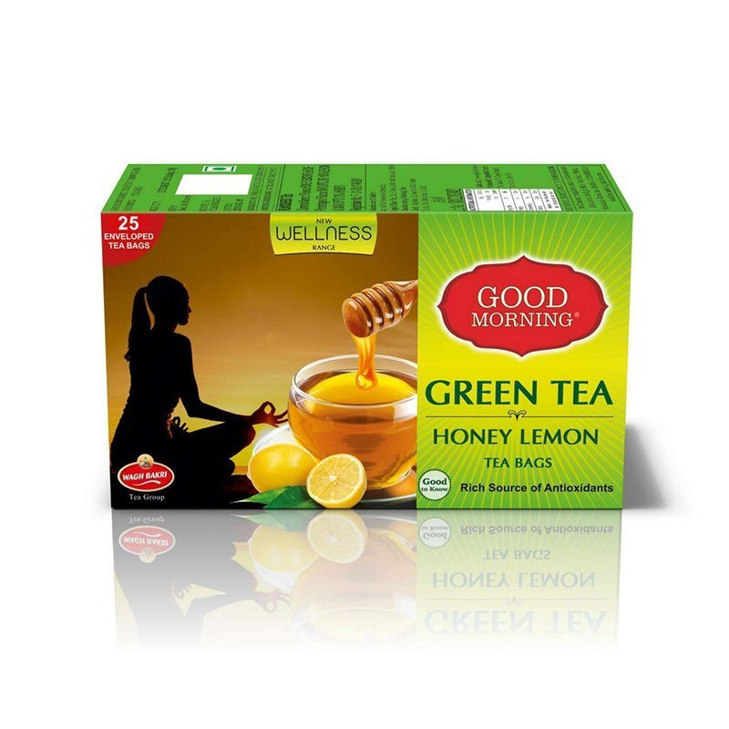 Wagh Bakri Honey Lemon Green Tea Bags 37.5g