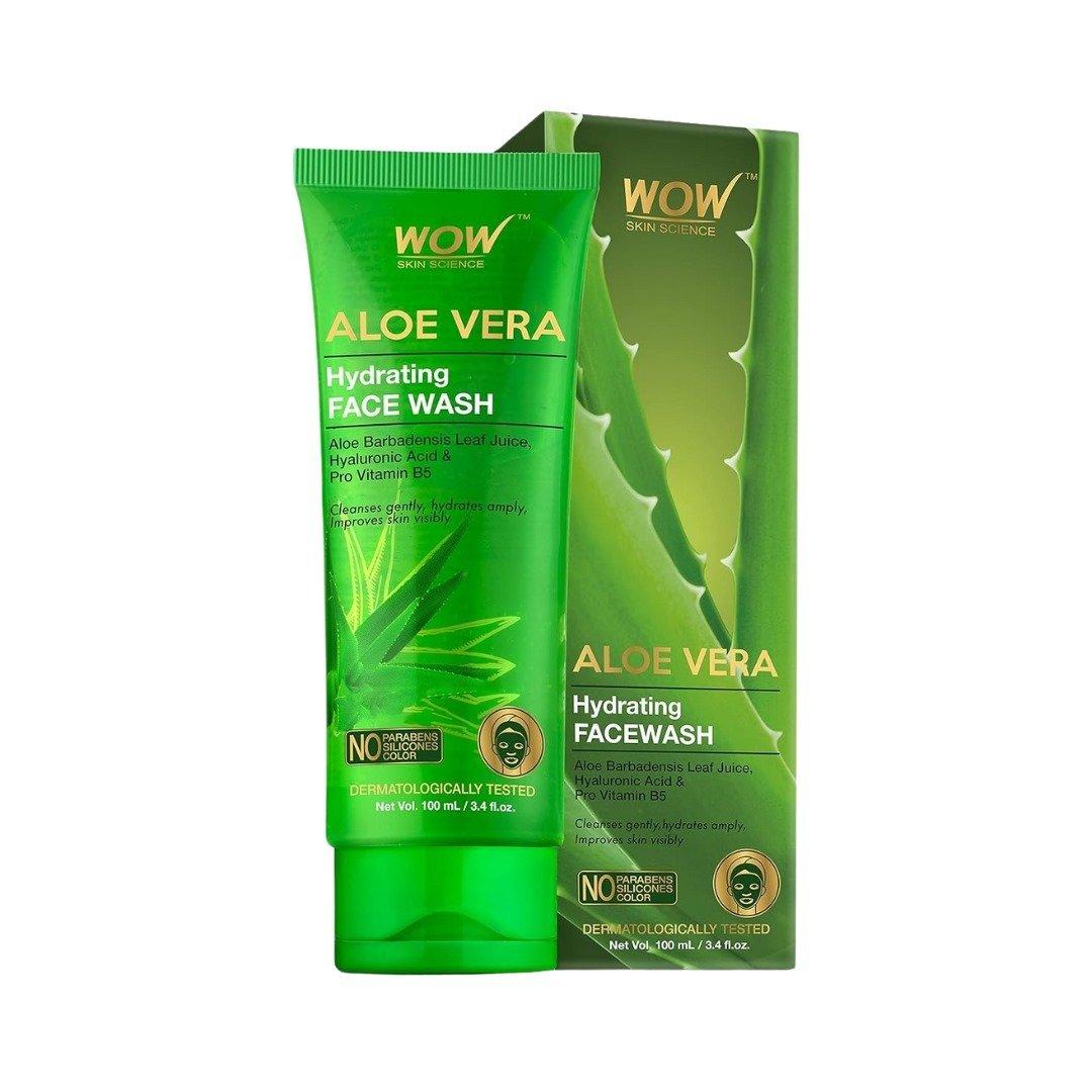 Wow Skin Science Aloe Vera Face Wash 100ml
